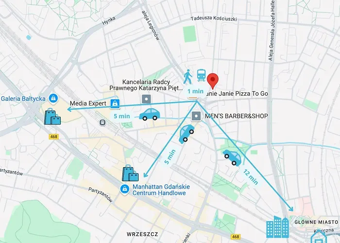 民宿 Waza 格但斯克